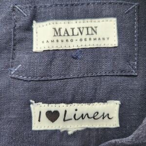 MALVIN  Hamburg Germany   Linen Dress; Size 8
